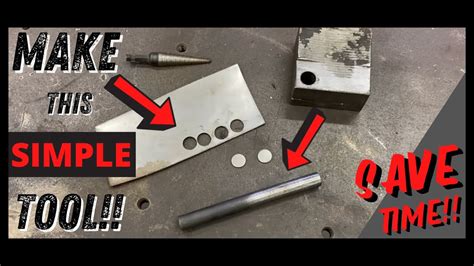 how to make holes in sheet metal|patching holes in stainless steel.